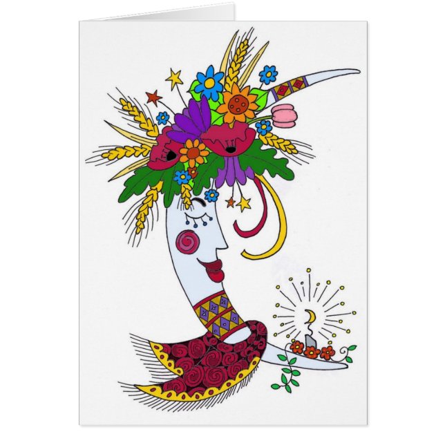 月のママUkrainianの民芸 (正面)