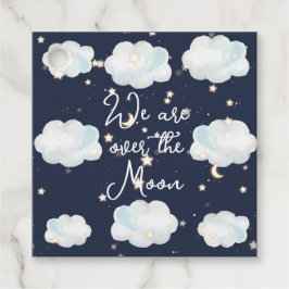 月のメッセージカード フェイバータグ