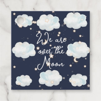 月のメッセージカード フェイバータグ