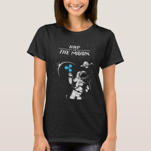 月のリップルへのXrp Tシャツ