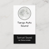 月のルナのタンゴ 名刺 (正面)