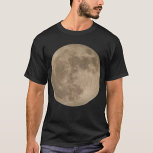 月のワイシャツの満月のTシャツのカッコいいの月のギフト Tシャツ