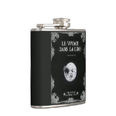 月のヴィンテージのレトロのフランスのな映画館への旅行 フラスク (右)