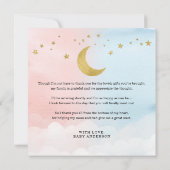 月の上でジェンダーのリビールスクエアありがとう (裏面)