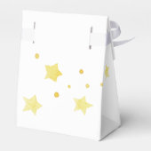 月の上でテディベア赤ちゃんシャワー フェイバーボックス (裏面サイド)