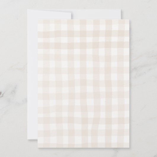 月の上でピンクと青のジェンダーがパーティーを明かす 招待状 (裏面)