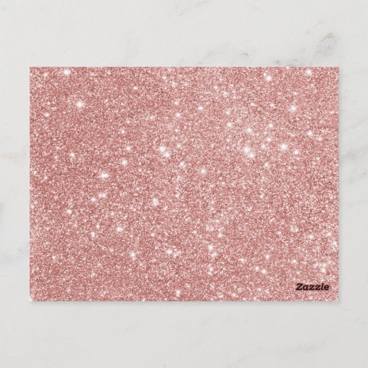 月の上でピンクの赤ちゃんシャワーの本ベビー ポストカード (裏面)