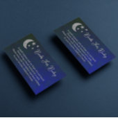 月の上でベビーのための赤ちゃんシャワーの本 エンクロージャーカード