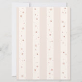 月の上でママのベリーカードはどれくらい大きいか推測 招待状 (裏面)