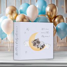 月の上で夢を見るベビーシャワーのフォトアルバム