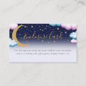 月の上で性別がエンクロージャカードを明らかにする エンクロージャーカード (正面)