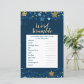 月の上で赤ん坊の金ゴールドシャワー単語スクランブル (スタンド正面)