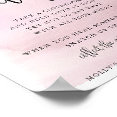 月の上で、ピンク言わないベビーゲーム ポスター (角)