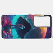 月の上で SAMSUNG GALAXYケース (左側面)