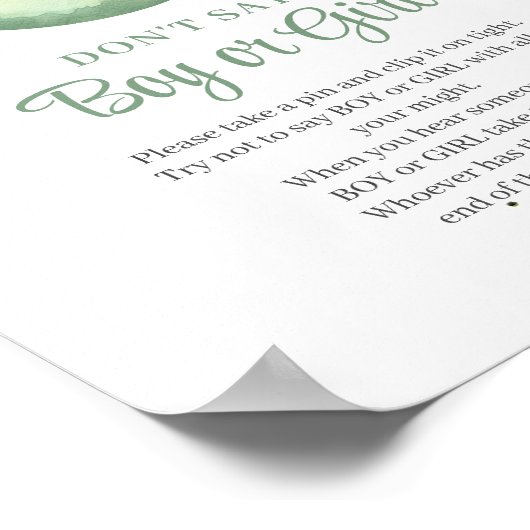 月の上にテディベア言わない男の子や女の子 ポスター (角)