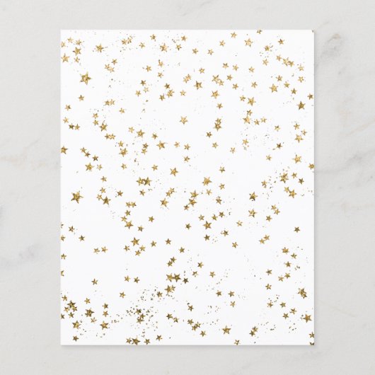 月の上にピンクのベビー予測とアドバイス (裏面)