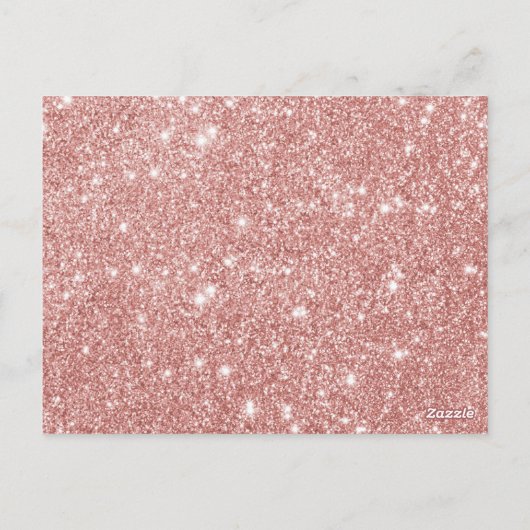 月の上にフクロウのピンクの赤ちゃんシャワー本はがき ポストカード (裏面)