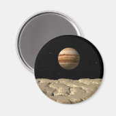 月の上に立つ マグネット (正面/裏面)