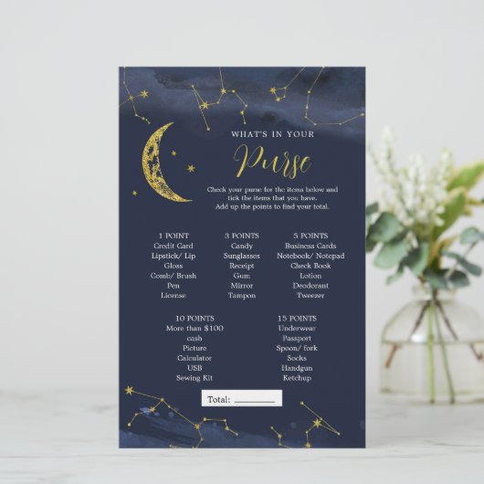 月の上の夜空あなたの財布の中にあるものは (スタンド正面)