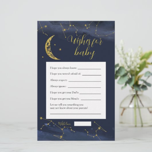 月の上の夜空がベビーを願う (スタンド正面)