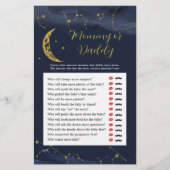 月の上の夜空ママまたはパパのゲーム (正面)