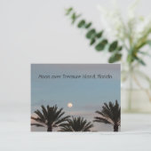 月の上の宝島フロリダのはがき ポストカード (スタンド正面)