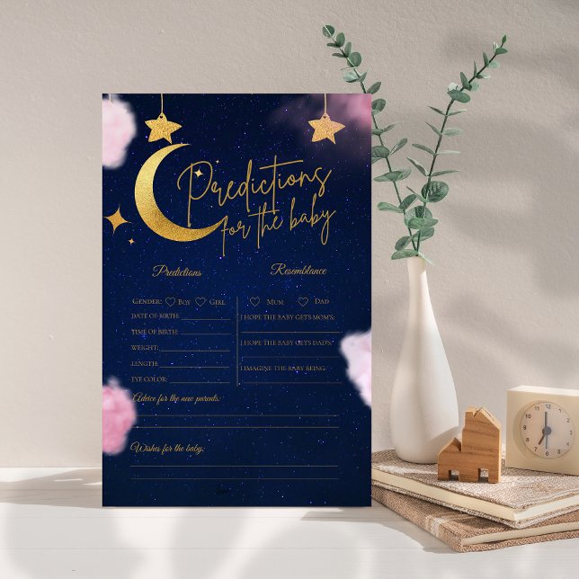 月の上の星ピンクの予測とアドバイス (クリエイターアップロード済み)