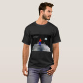 月の上の最初の男は木の外科医だった Tシャツ (正面フル)