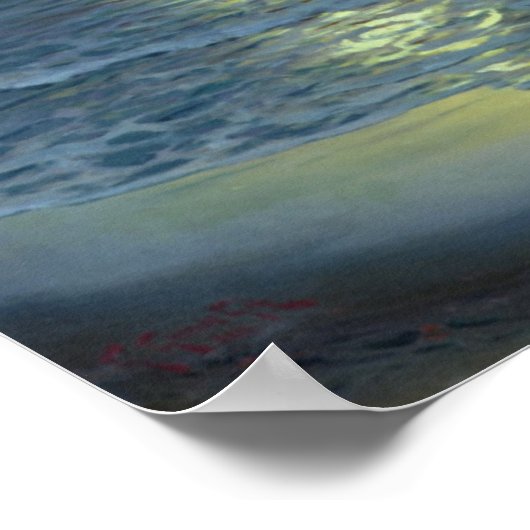 月の上の海 ポスター (角)