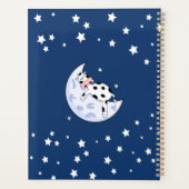 月の上の牛 プランナー手帳 (裏面)