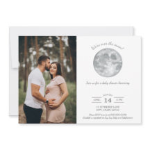 月の上の赤ちゃんシャワー写真のダウンロード