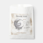 月の上の赤ん男女兼用坊のシャワーバッグ フェイバーバッグ (正面)