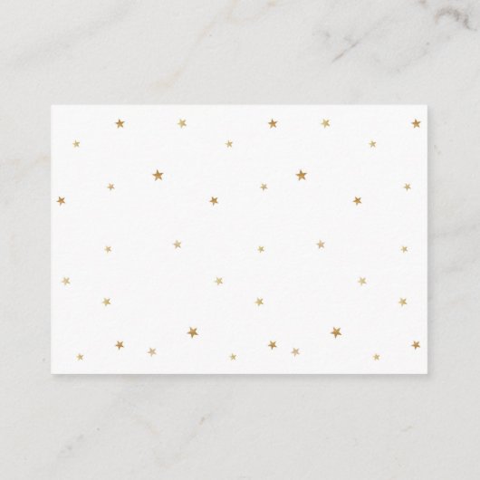 月の上の青いくつキャンディカードを推測 エンクロージャーカード (裏面)