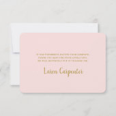 月の上サンキューカード サンキューカード (裏面)