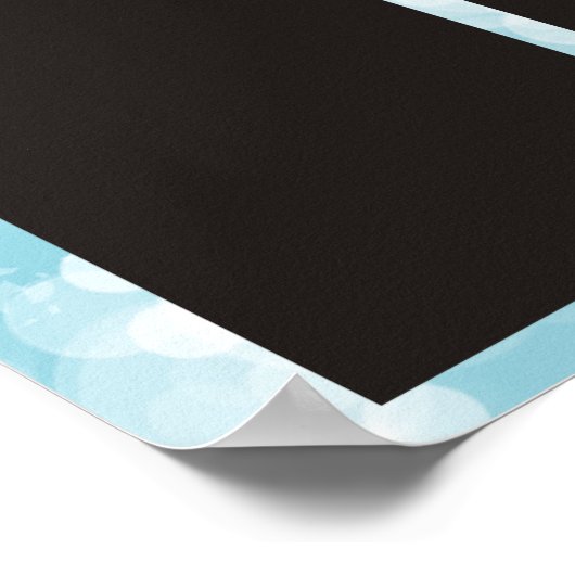 月の上位の学生の教室の写真ディスプレイ ポスター (角)