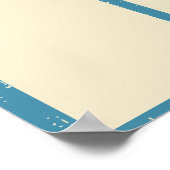 月の上位の学生の教室の写真ディスプレイp ポスター (角)