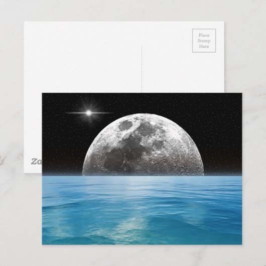 月の上海 ポストカード (正面/裏面)