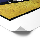 「月の上」星座のポスター ポスター (角)