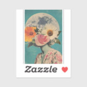 月の下で咲く謎 シール (シート)