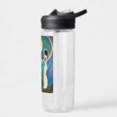 月の下で神が祝福 ウォーターボトル (左面)