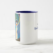 月の下で神が祝福 マグカップ (中央)