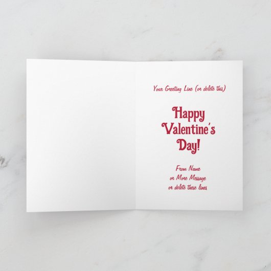 月の下のドラゴンのような私たちの愛の名前を追加 カード (内部)