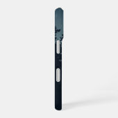 月の下のヴィンテージの森 iPhone 16ケース (右側面)