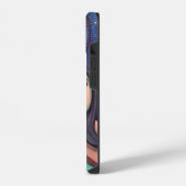 月の下の二人の女性 iPhoneケース (左側面)