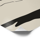 月の下の孤独なペンギン ポスター (コーナー)