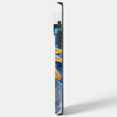 月の下の白馬と馬 Case-Mate iPhoneケース (裏面 / 左)