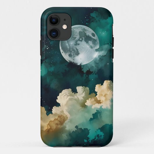 月の下の雲 Case-Mate iPhoneケース (裏面)