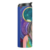 月の下の2人の女の子 タンブラー (回転左)