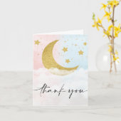 『月の中で性別が明らかになりありがとう』  カード (黄色い花)