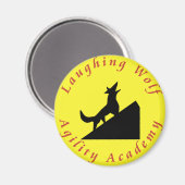 月の中で笑っている狼 マグネット (正面/裏面)